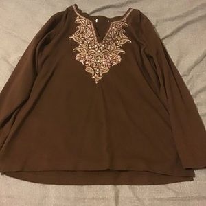 A long sleeve sweater